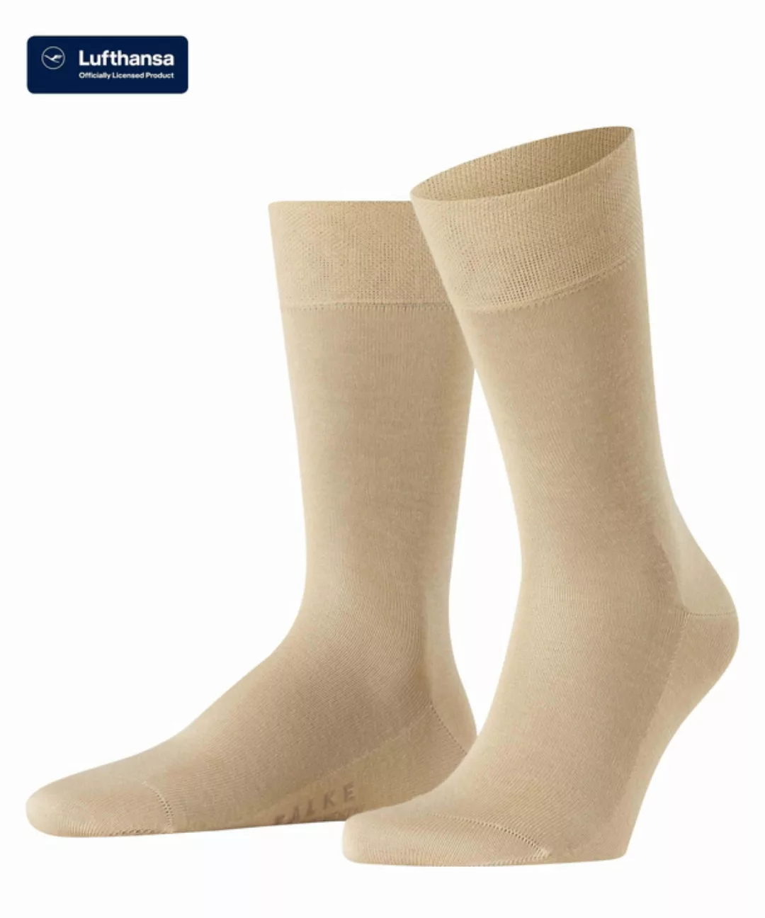 FALKE Sensitive Intercontinental Herren Socken, 43-46, Beige, Uni, 13240-43 günstig online kaufen