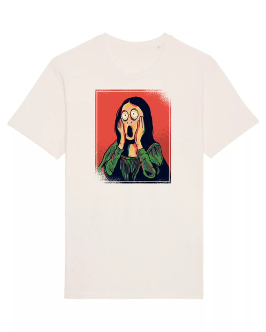 Mona Lisa Scream | T-shirt Unisex günstig online kaufen