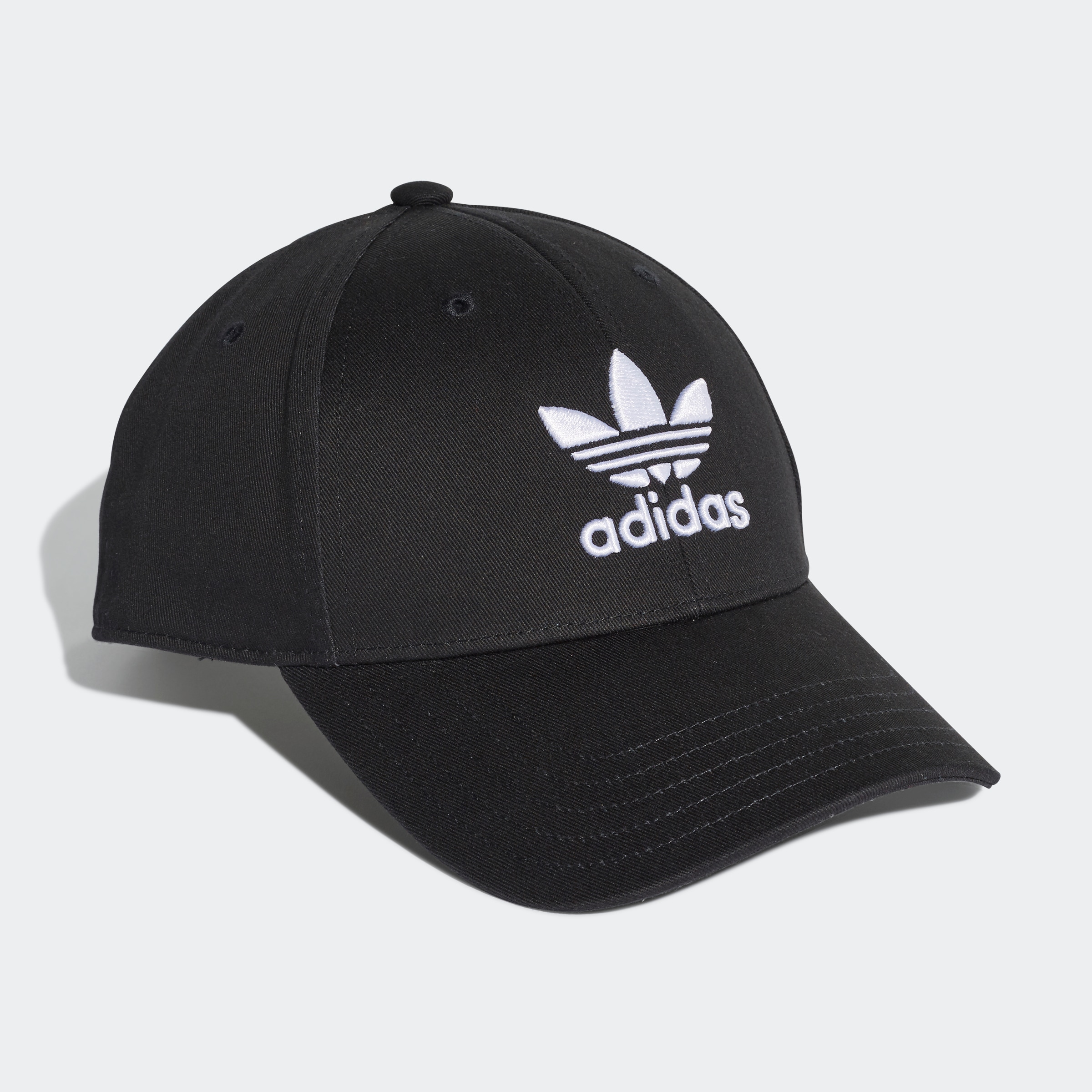 Adidas Originals Classic Trefoil Baseball Deckel 58 cm Black / White günstig online kaufen