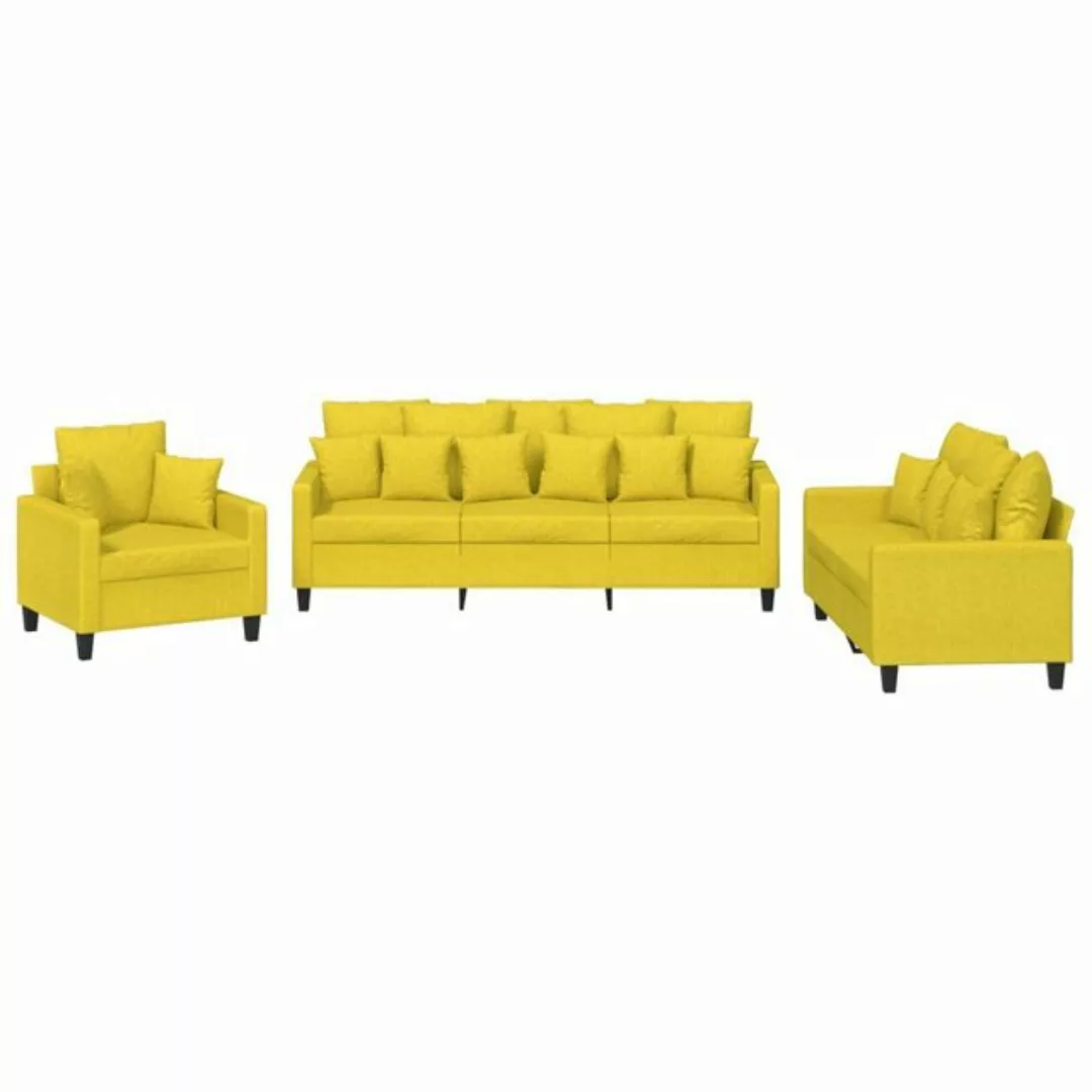 DOTMALL Loungesofa Sofagarnitur, (Set, 3-tlg), mit mit Kissen,Robustes und günstig online kaufen