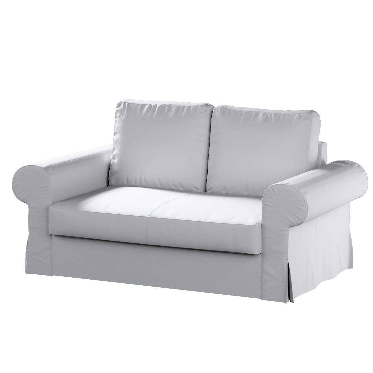 Bezug für Backabro 2-Sitzer Sofa ausklappbar, weiß, Bezug für Backabro 2-Si günstig online kaufen