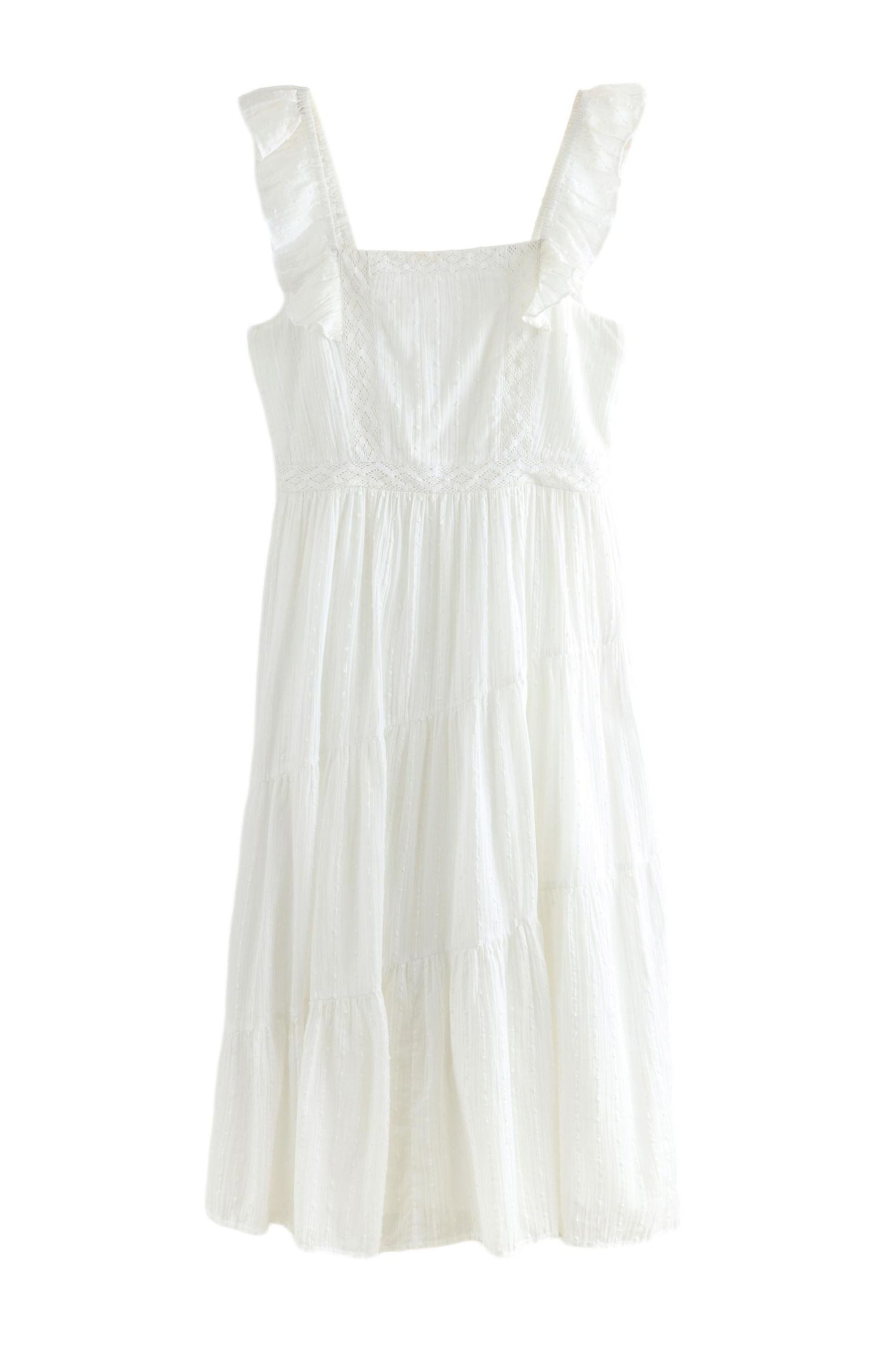 LAURA ASHLEY Spitzenkleid Laura Ashley Strukturiertes günstig online kaufen