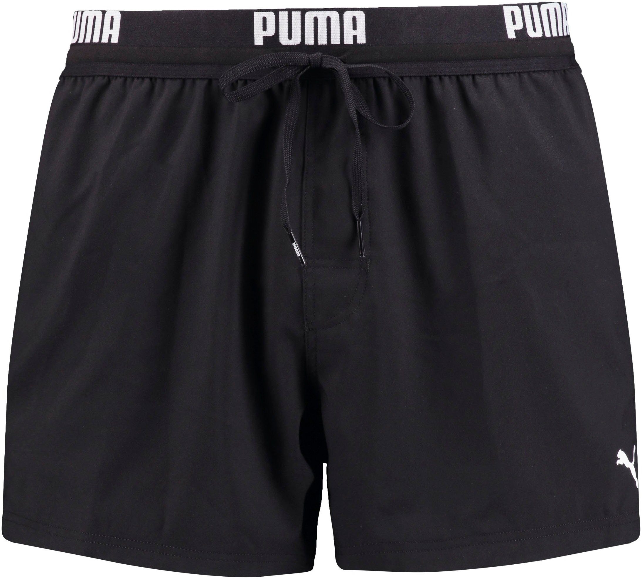 Puma Swim Herren Logo Short Length Swim Short günstig online kaufen