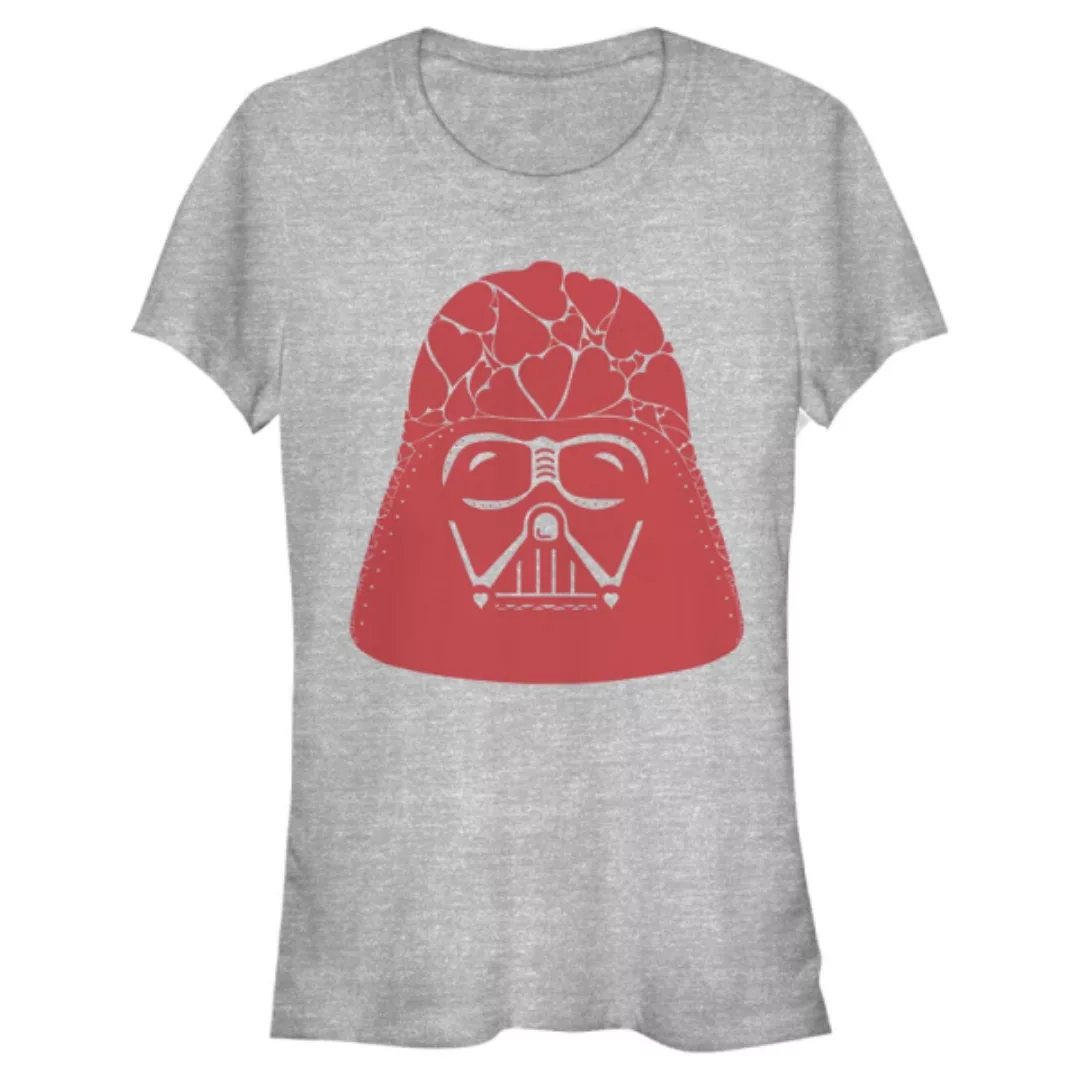 Star Wars - Darth Vader Vader Heart Helmet - Frauen T-Shirt günstig online kaufen