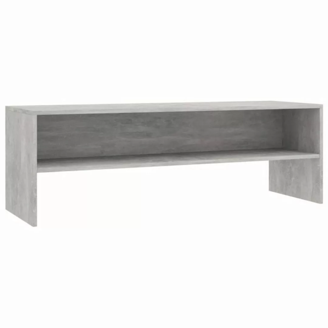 vidaXL TV-Schrank TV-Schrank Betongrau 120 x 40 x 40 cm Spanplatte Lowboard günstig online kaufen