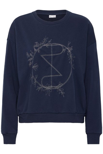 Pulz Jeans Sweatshirt PZTABITA Logo Sweatshirt stylischer Pullover günstig online kaufen