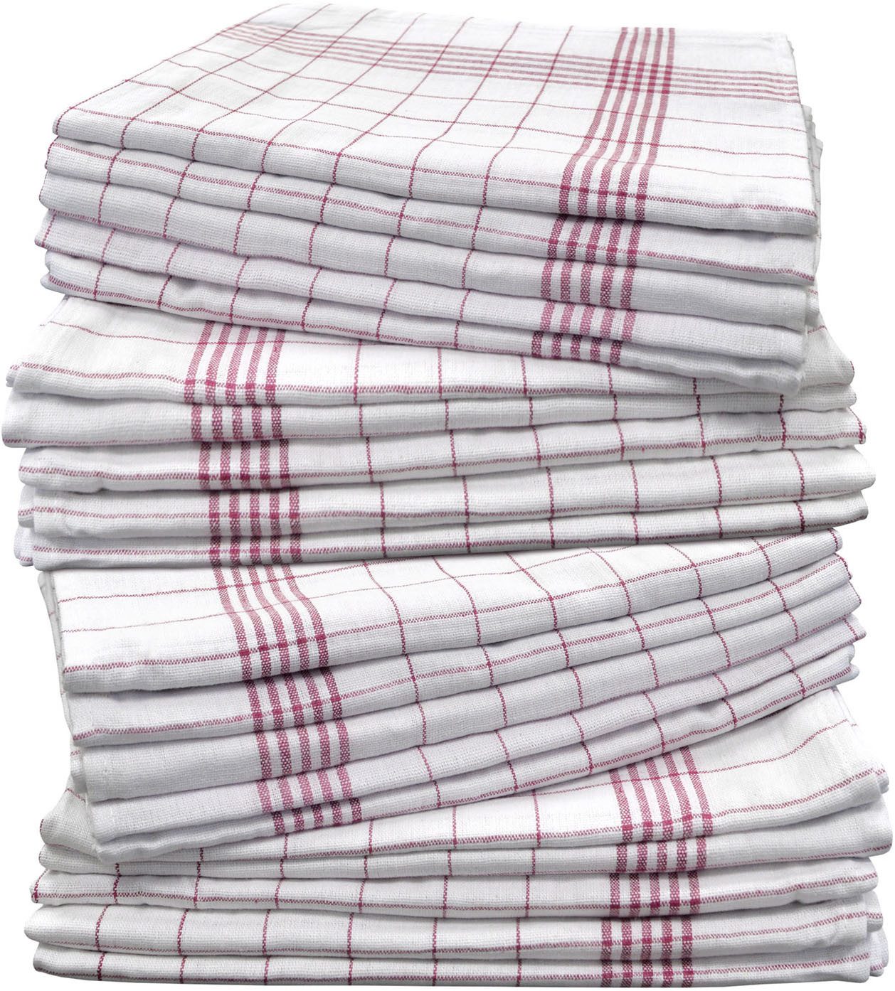 Dyckhoff Geschirrtuch Karo, (Packung, 10-tlg., 10 günstig online kaufen