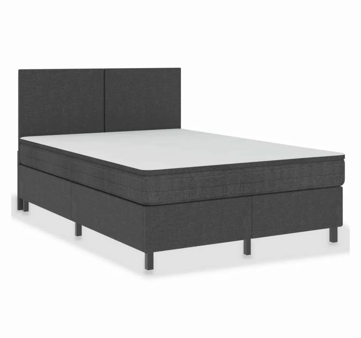 vidaXL Bettgestell Bettgestell Grau Stoff 180x200 cm Doppelbett Bett Bettra günstig online kaufen