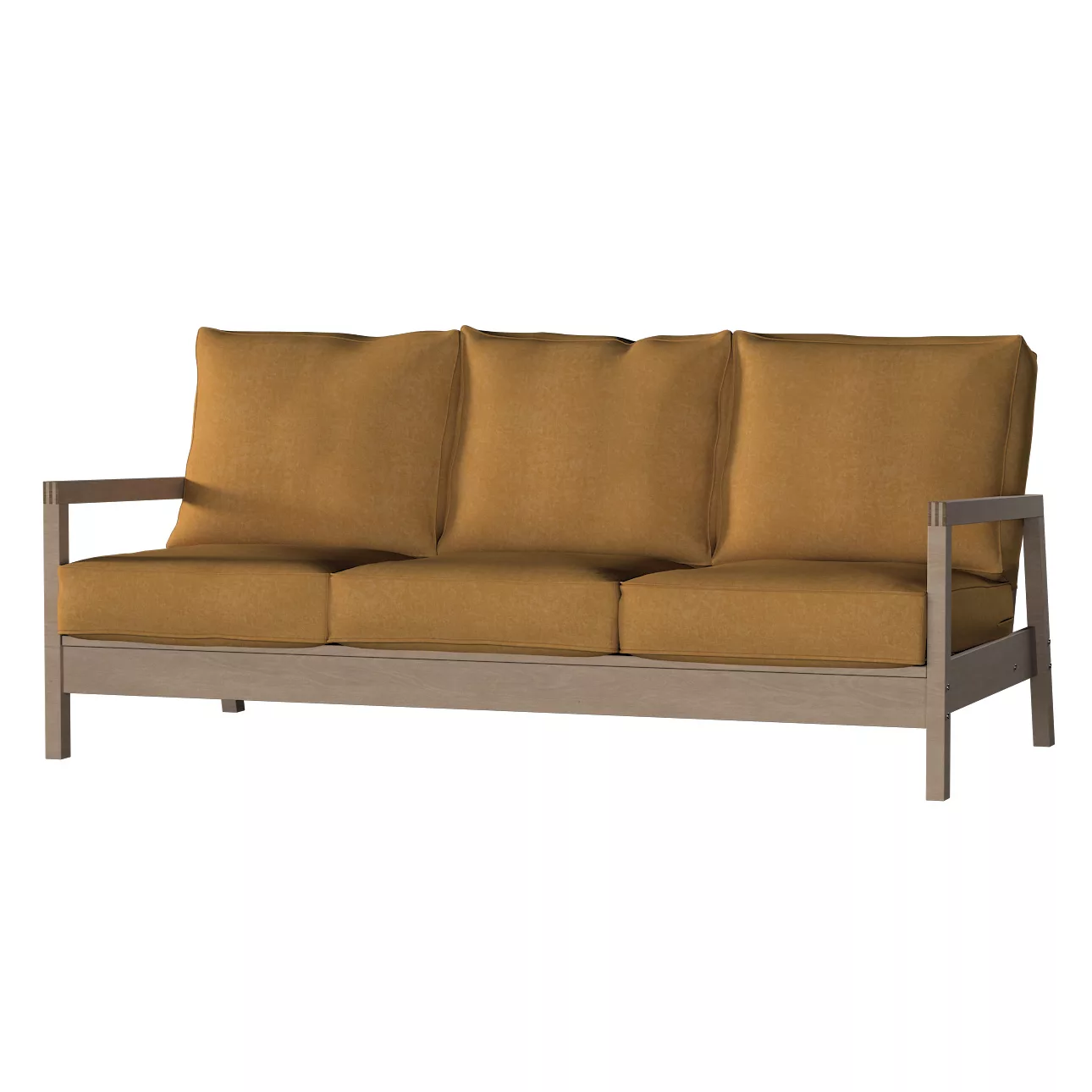 Bezug für Lillberg 3-Sitzer Sofa, honiggelb, Sofahusse, Lillberg 3-Sitzer, günstig online kaufen