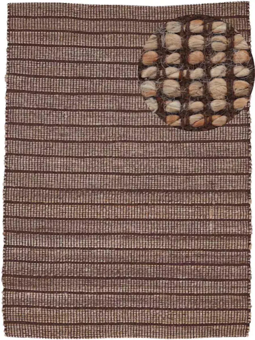 carpetfine Teppich »Lara«, rechteckig, Wendeteppich aus Jute/Baumwolle, Woh günstig online kaufen