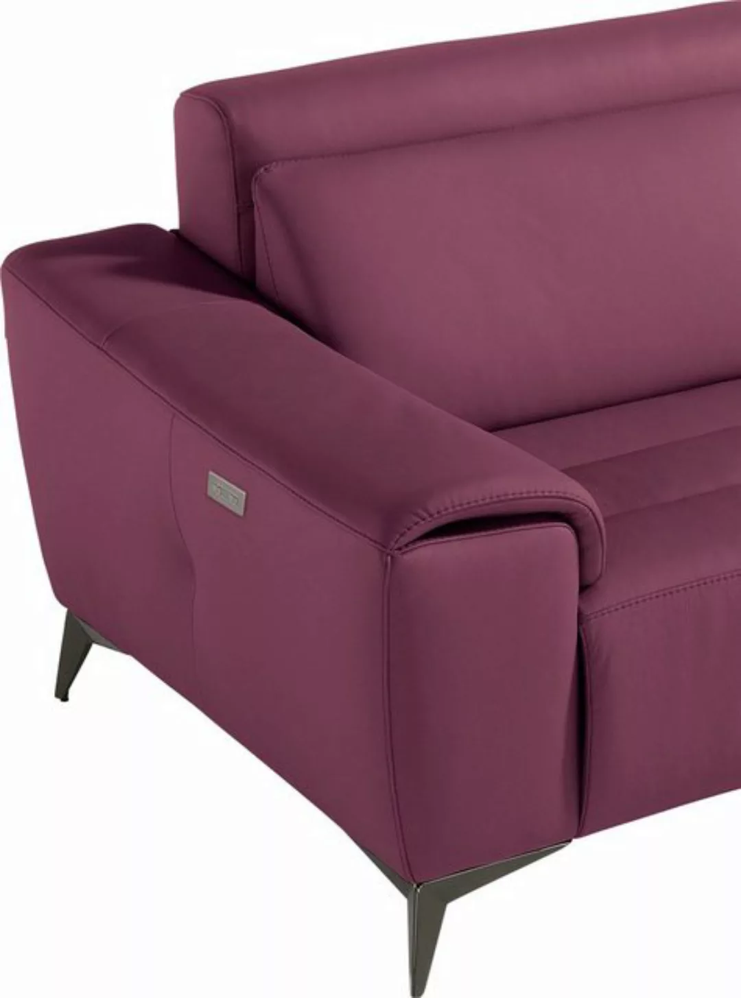Egoitaliano 2,5-Sitzer "Suzette", inkl. 2 elektronischer Relaxfunktionen, R günstig online kaufen