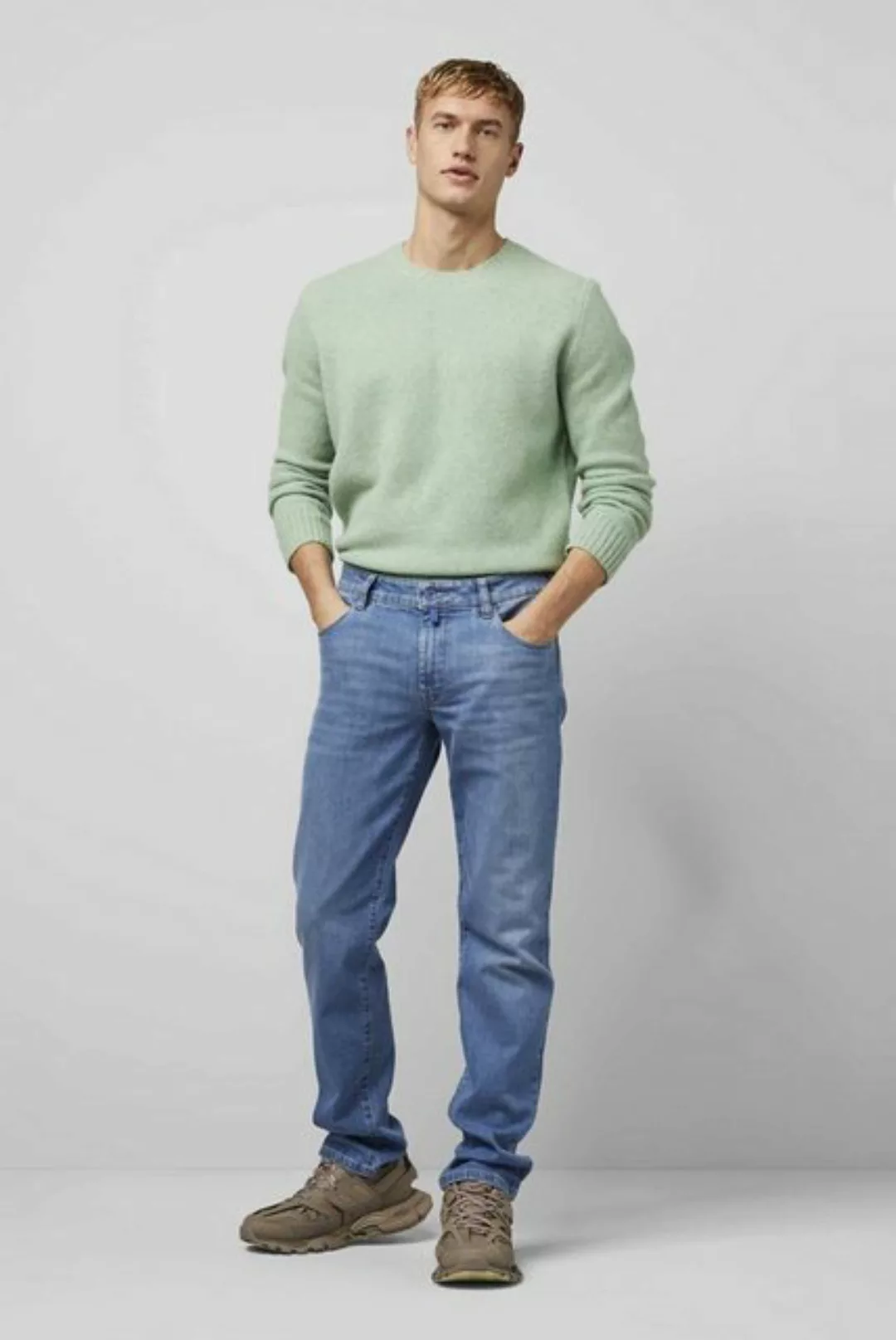 MEYER Regular-fit-Jeans M5 Regular Fit Jeans 6209 im Five Pocket Style günstig online kaufen