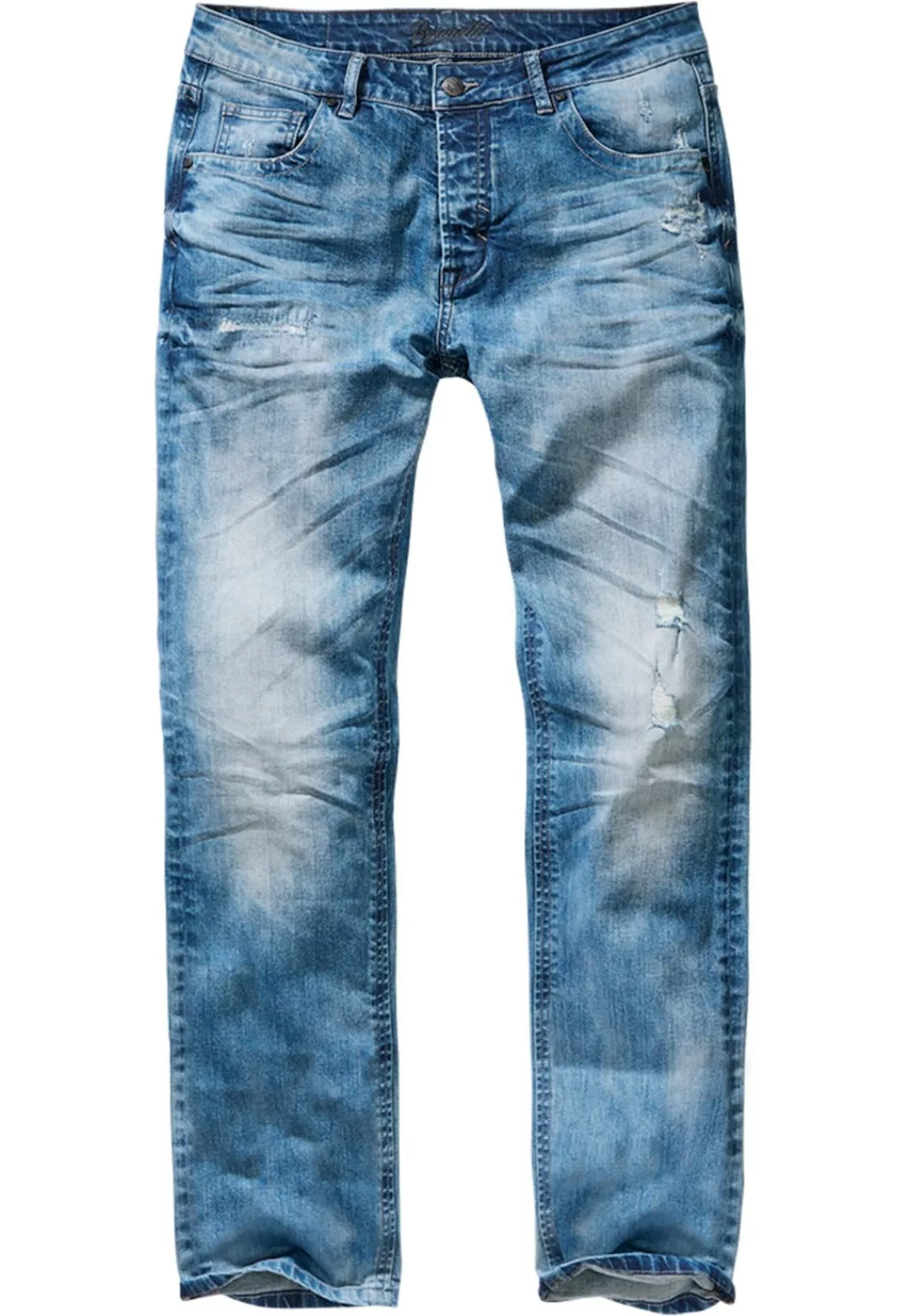 Brandit Bequeme Jeans "Brandit Herren Will Washed Denim Jeans", (1 tlg.) günstig online kaufen