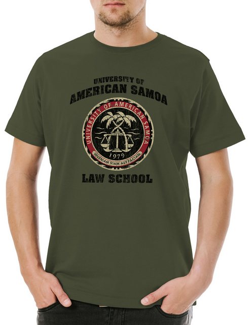 Urban Backwoods Print-Shirt University of American Samoa Herren T-Shirt Bet günstig online kaufen