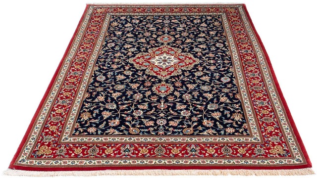 morgenland Orientteppich »Perser - Ghom - 200 x 130 cm - dunkelblau«, recht günstig online kaufen