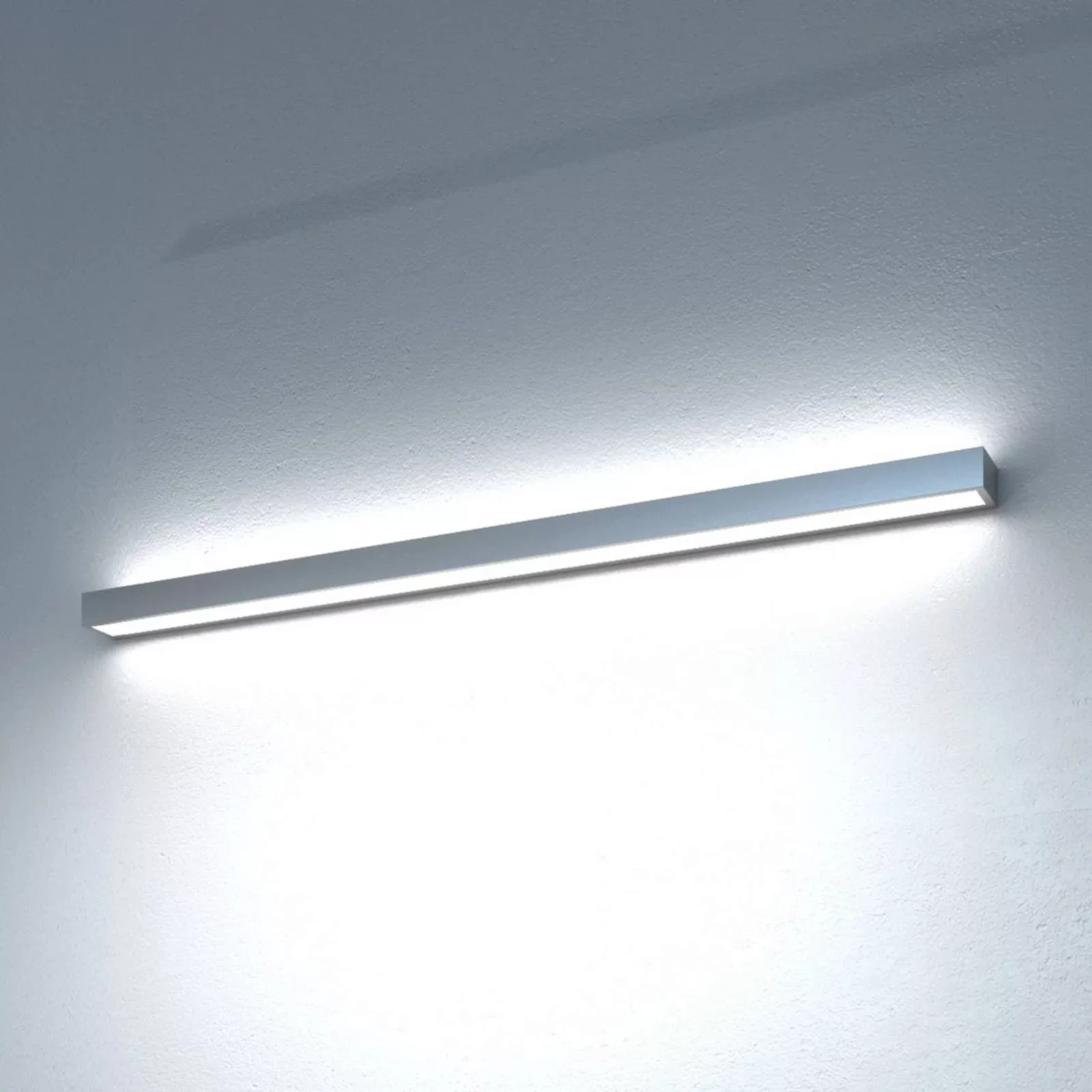 LED-Wandleuchte Mera, Breite 80 cm, alu, 4.000K günstig online kaufen