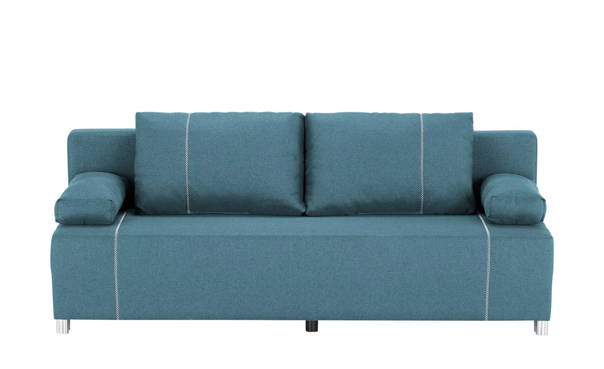 Schlafsofa  Pat ¦ blau ¦ Maße (cm): B: 193 H: 83 T: 90.0 Polstermöbel > Sof günstig online kaufen