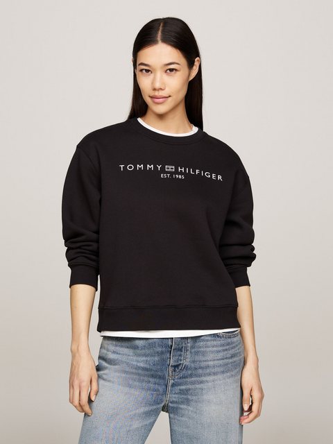 Tommy Hilfiger Sweatshirt MDRN REG CORP LOGO C-NK SWTSHRT mit Logoschriftzu günstig online kaufen