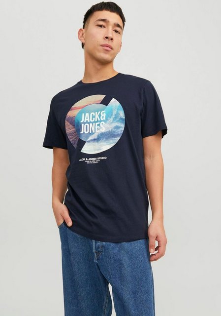 Jack & Jones Rundhalsshirt JJTRESOR TEE SS CREW NECK günstig online kaufen