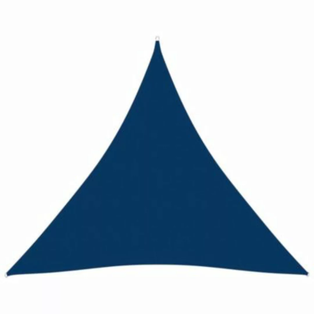 vidaXL Sonnensegel Oxford-Gewebe Dreieckig 4x4x4 m Blau Sonnensegel blau günstig online kaufen