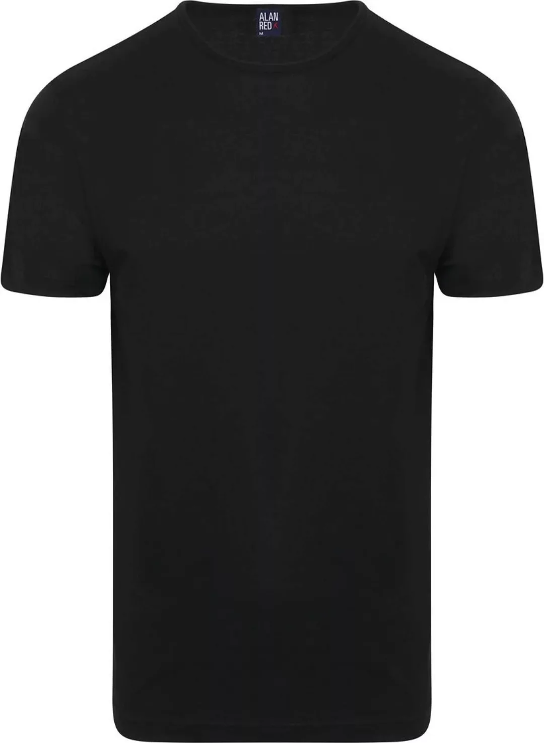 Alan Red Derby O-Ausschnitt T-Shirt Black (2er-Pack) - Größe XL günstig online kaufen