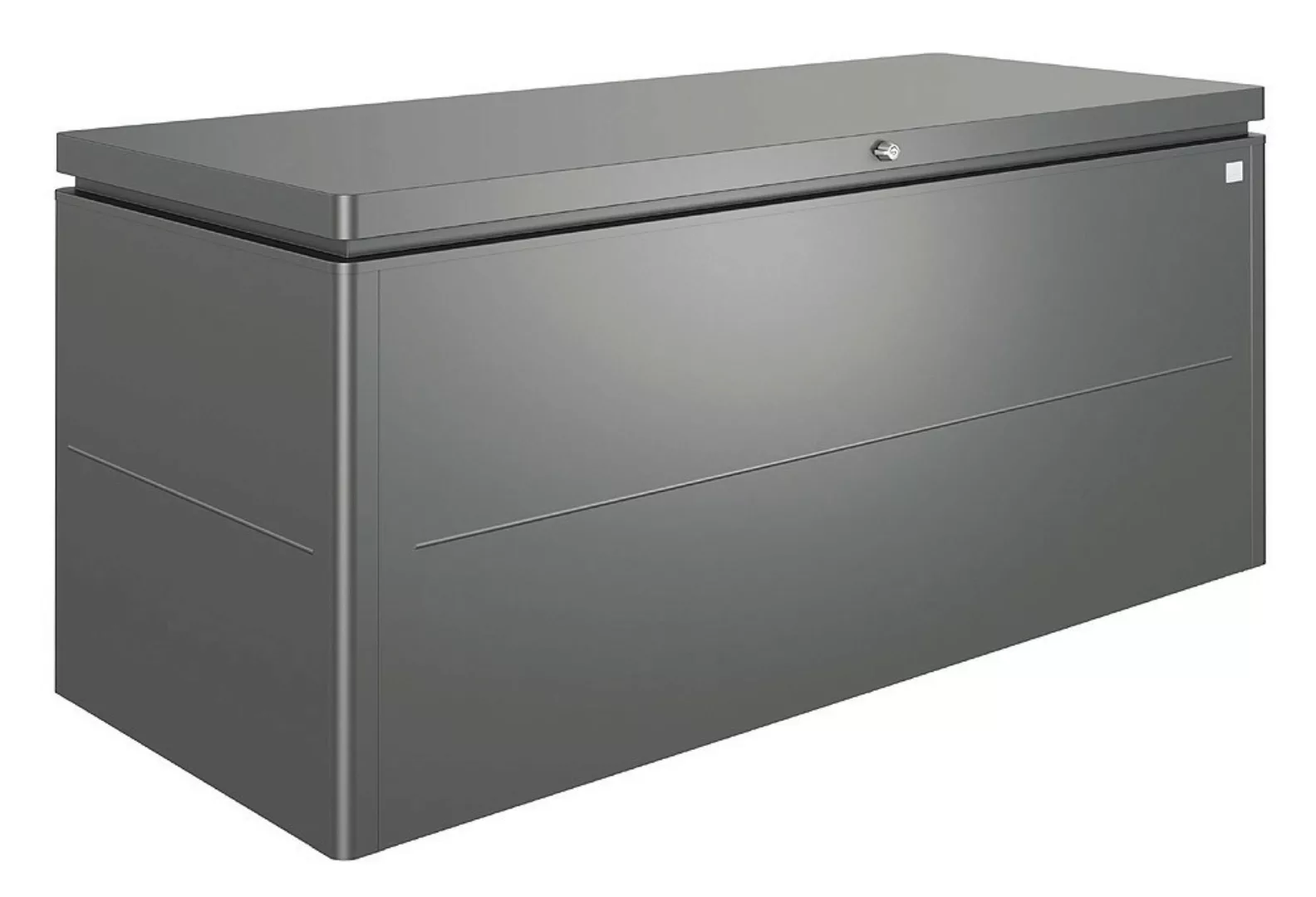 Biohort Loungebox 200 Aufbewahrungsbox 200x84x88,5cm Dunkelgrau-Metallic günstig online kaufen