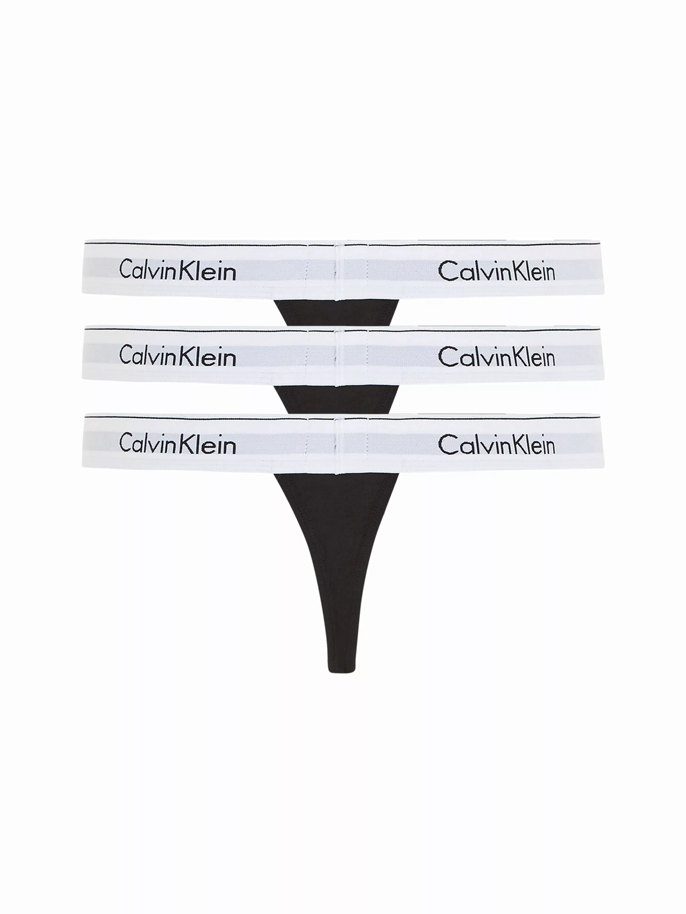 Calvin Klein Underwear String "THONG 3PK", (Packung, 3 St., 3er-Pack), mit günstig online kaufen