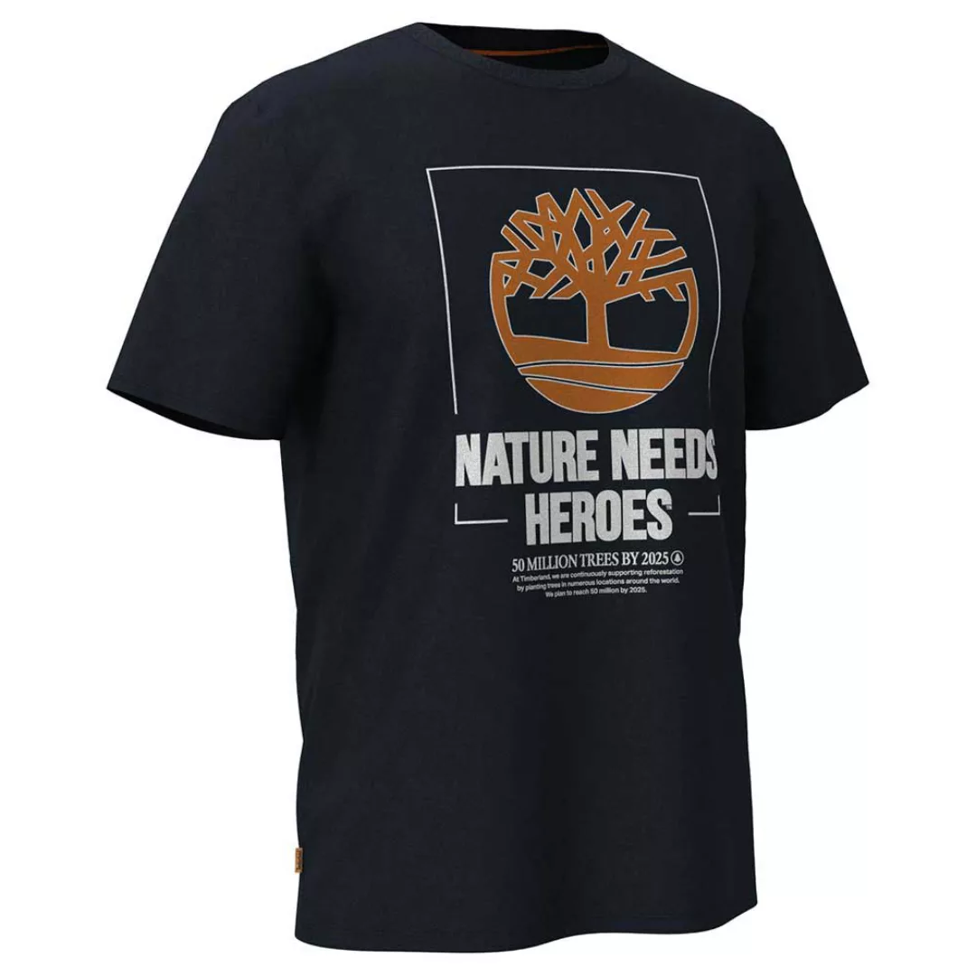 Timberland Nature Needs Heroes Front Graphic Regular Kurzarm T-shirt 2XL Da günstig online kaufen