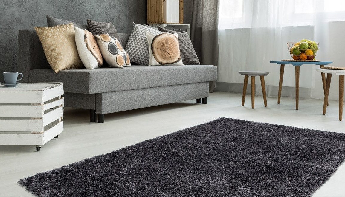 Bruno Banani Hochflor-Teppich Alga, rechteckig, Höhe: günstig online kaufen
