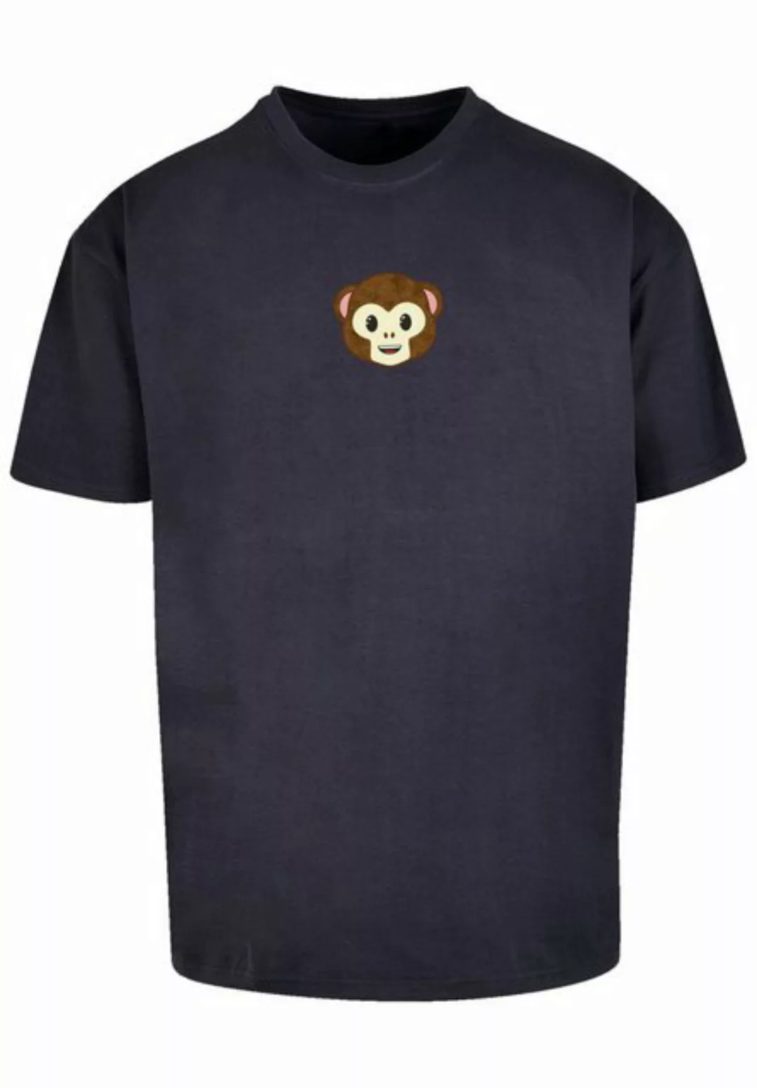 emoji couture T-Shirt Smiling monkey furry face Premium Qualität günstig online kaufen