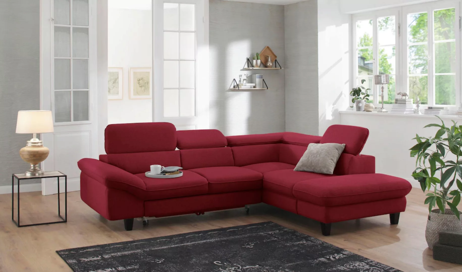 Home affaire Ecksofa "Pilot L-Form" günstig online kaufen