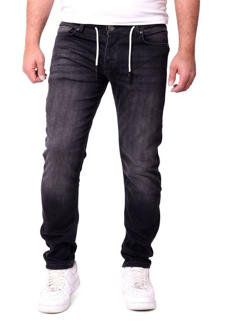Reslad Stretch-Jeans Reslad Jeans Herren Slim Fit - Sweathose in Jeanso Str günstig online kaufen