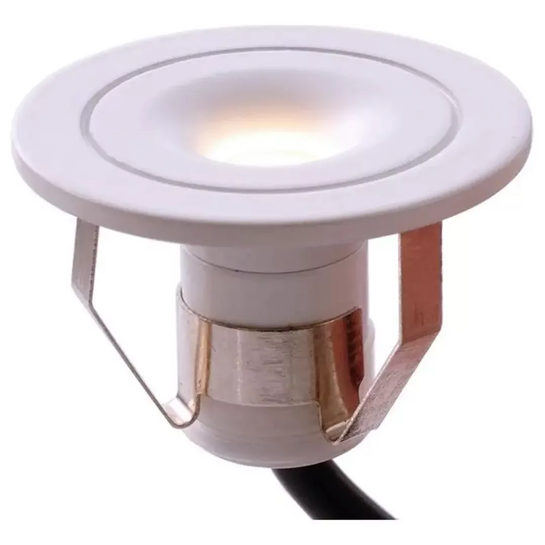 LED Deckeneinbauleuchte Punto Lumi in Weiß 1W 350mA IP44 günstig online kaufen