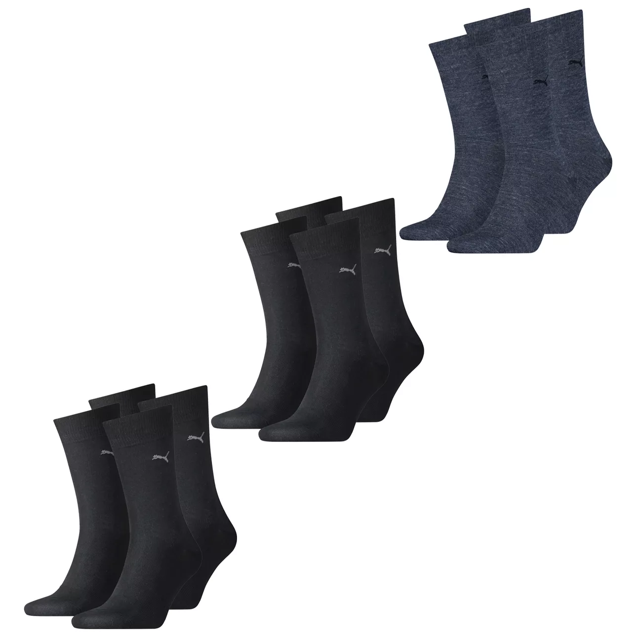 Puma Herren Socken CLASSIC Baumwolle - 4er 6er 8er Multipack günstig online kaufen