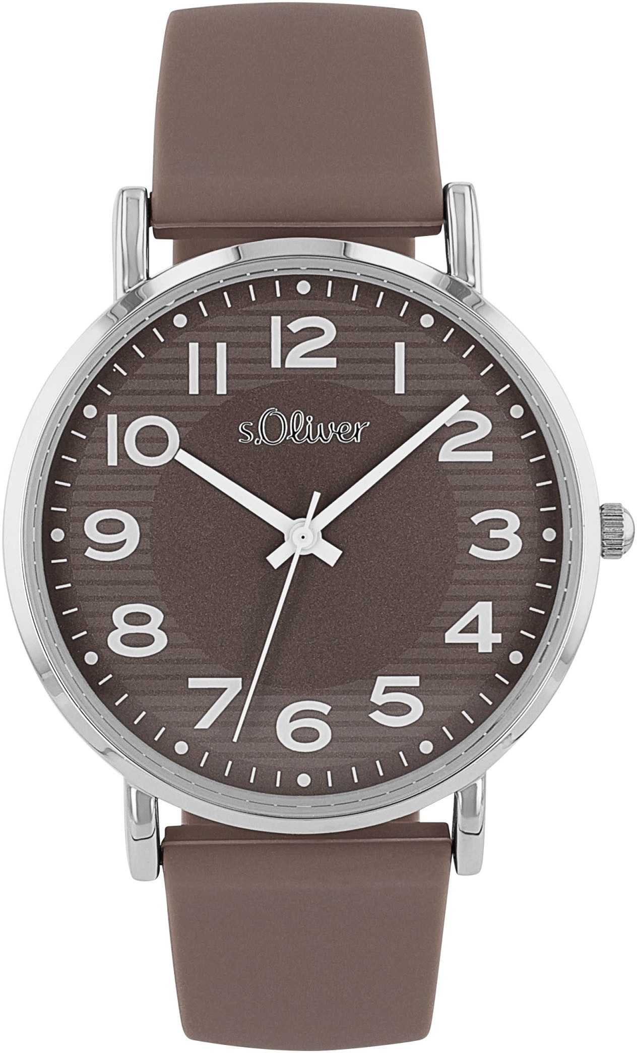 s.Oliver Quarzuhr 2038376, Armbanduhr, Damenuhr, analog, günstig online kaufen