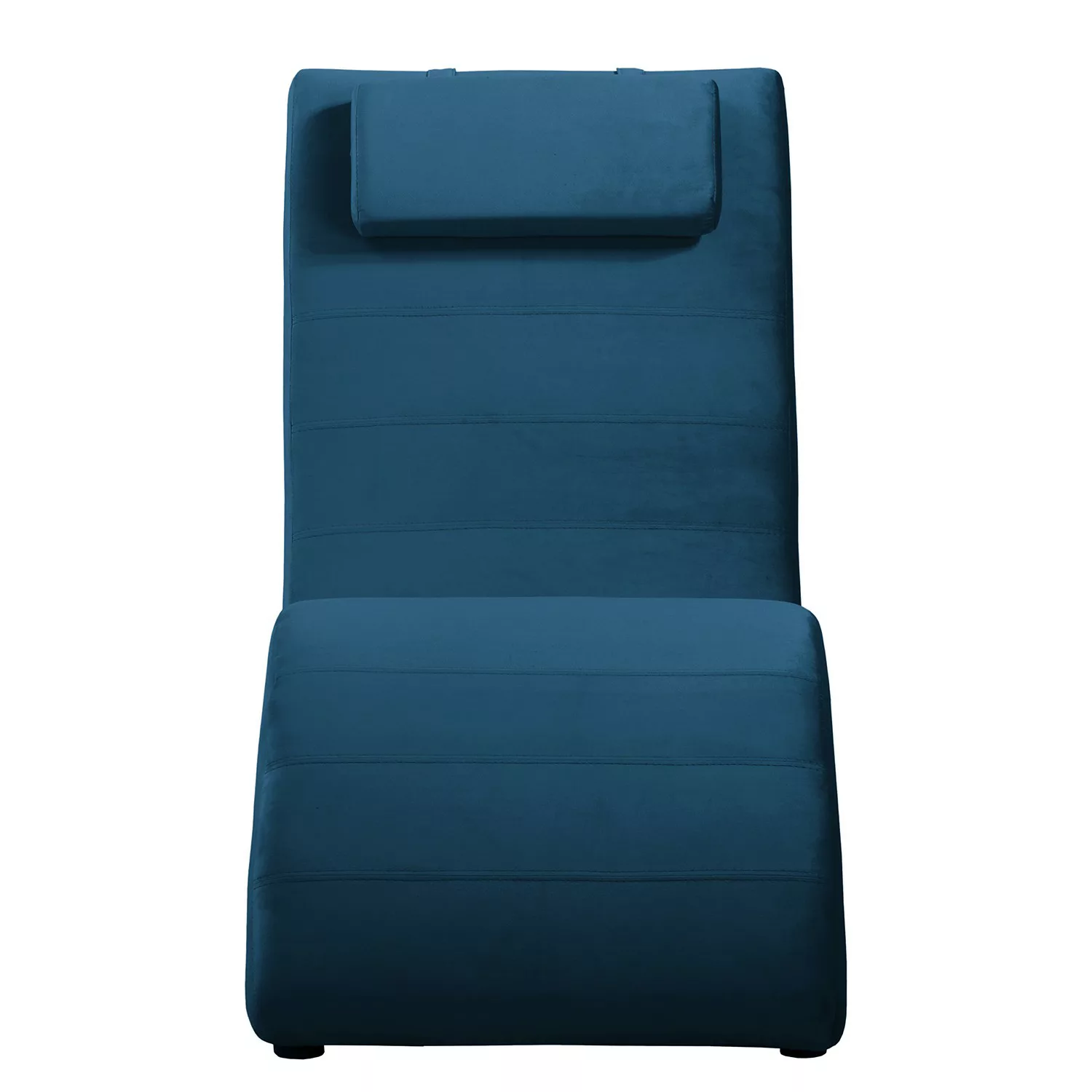 home24 Jack & Alice Relaxliege Sandon III Marineblau 100% Polyester 61x87x8 günstig online kaufen