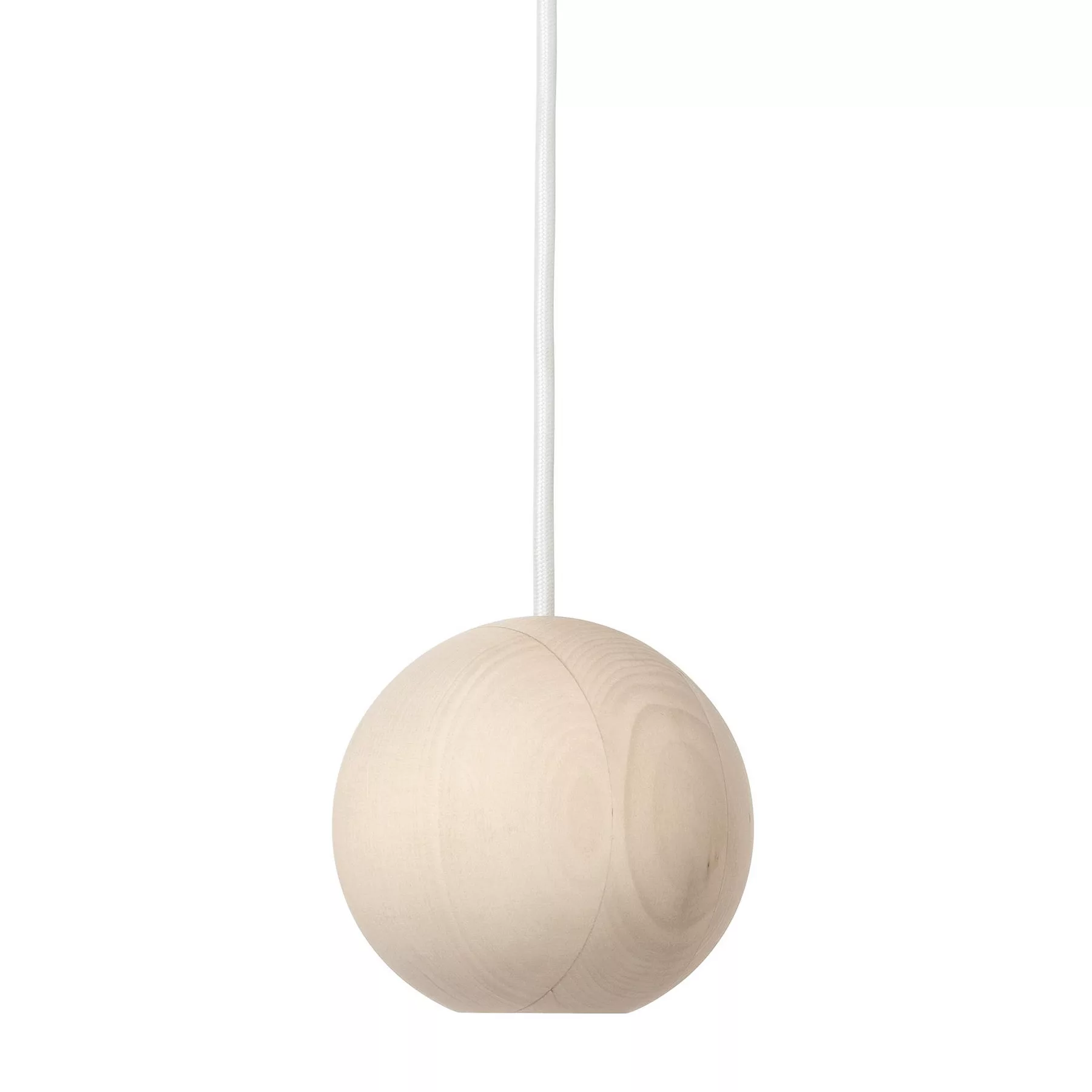 Mater - Liuku Ball Pendelleuchte - linde/matt lackiert/Ø 14cm/ohne Glasschi günstig online kaufen