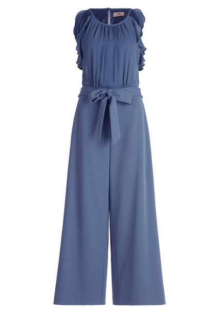 Vera Mont Overall Vera Mont Jumpsuit mit Volant (1-tlg) Bindeband günstig online kaufen