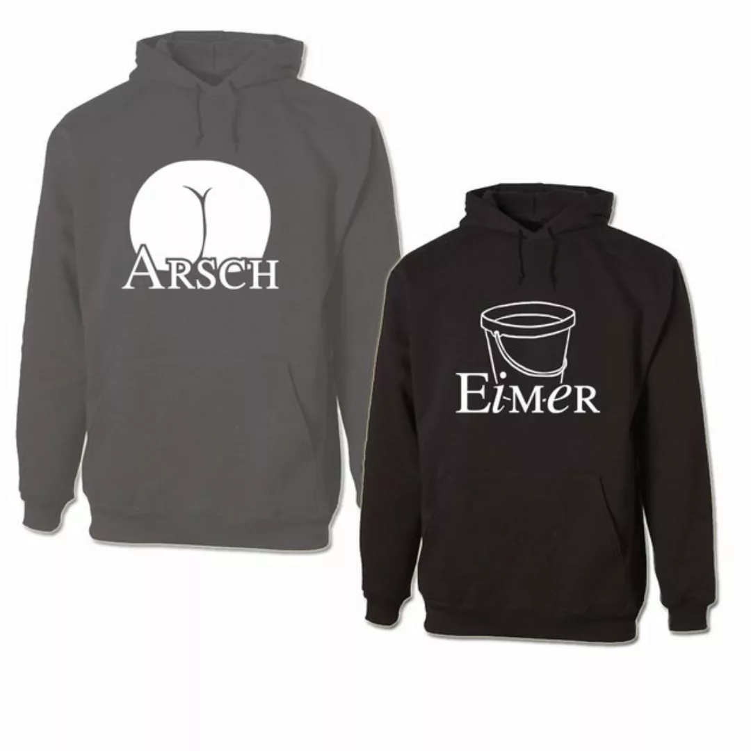 G-graphics Hoodie Arsch & Eimer (Partner- / Paar-Set, Einzelteile zum selbs günstig online kaufen