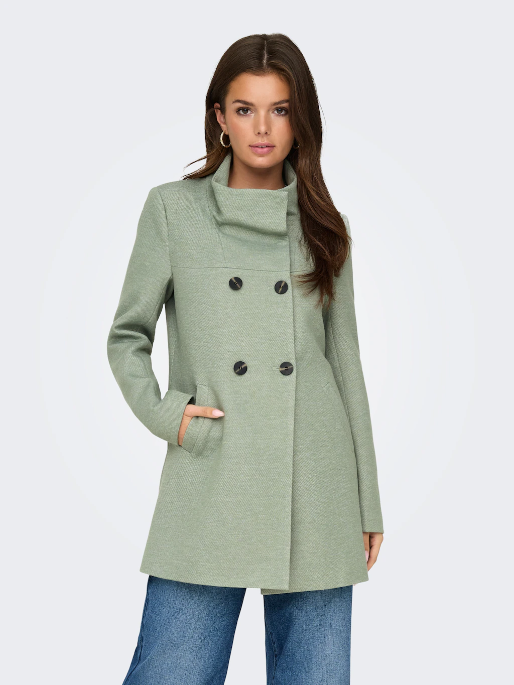 ONLY Kurzmantel ONLSEDONA LIFE SOPHIA DB COAT CC OTW günstig online kaufen