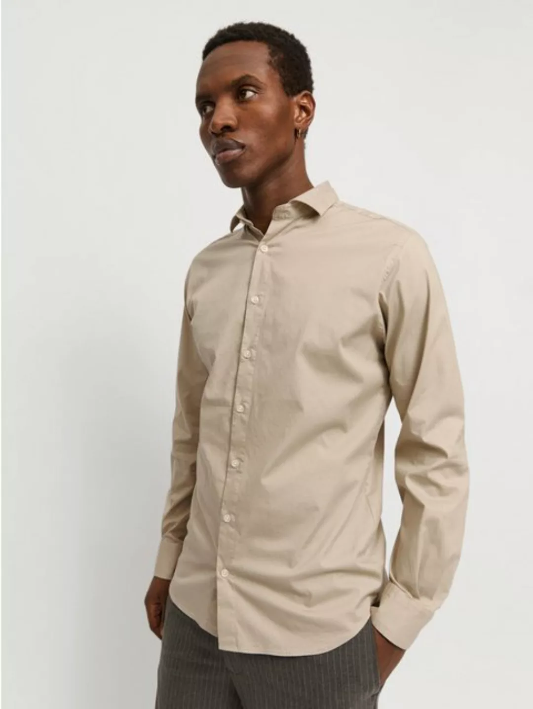 Jack & Jones Langarmhemd "JPRBLAJAXON STRETCH SHIRT L/S NOOS", mit Hemdkrag günstig online kaufen