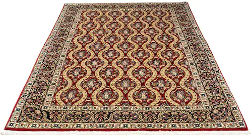 morgenland Wollteppich »Isfahan Medaillon 198 x 133 cm«, rechteckig, Unikat günstig online kaufen