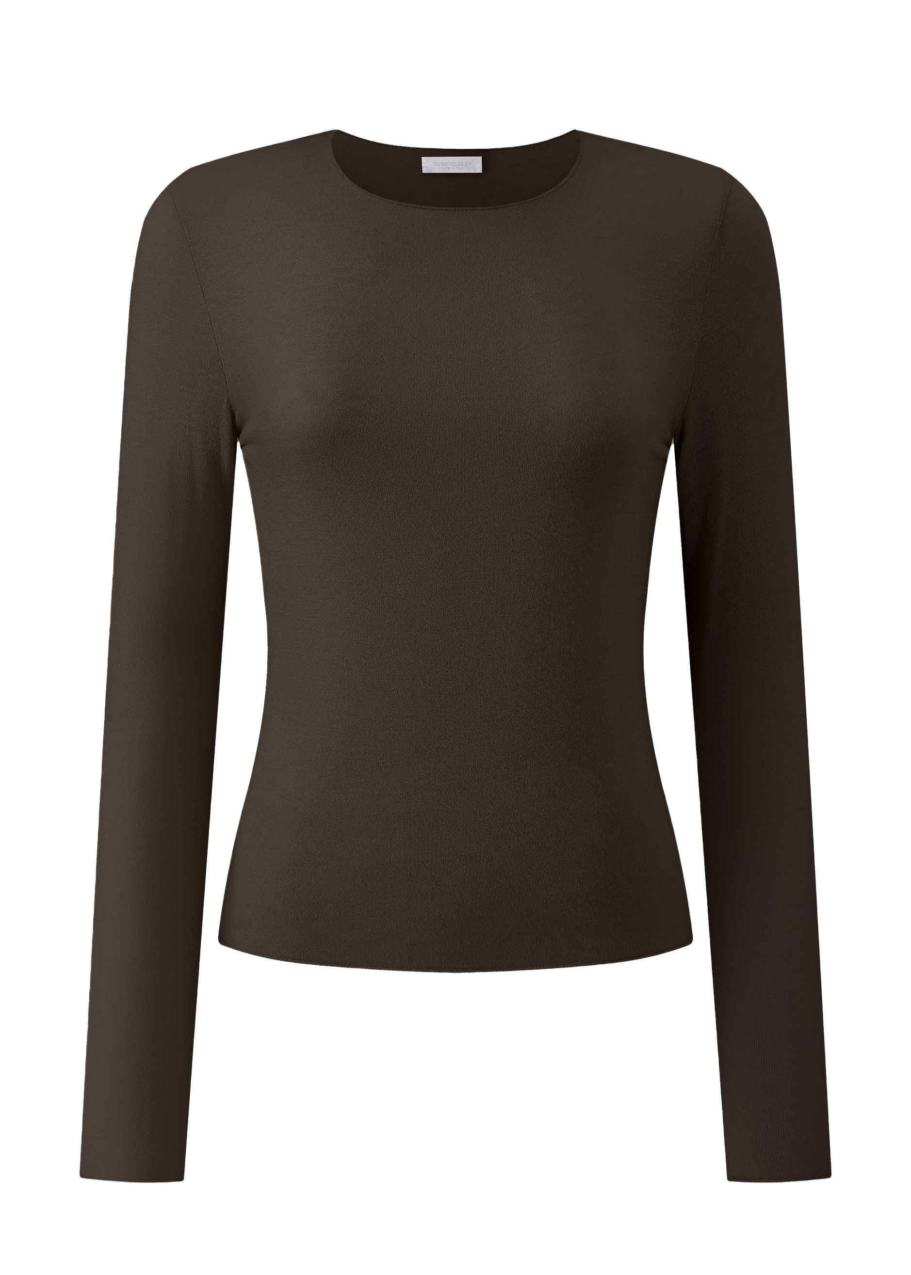 SASSYCLASSY Langarmshirt Langarmshirt Damen mit Rollkragen günstig online kaufen