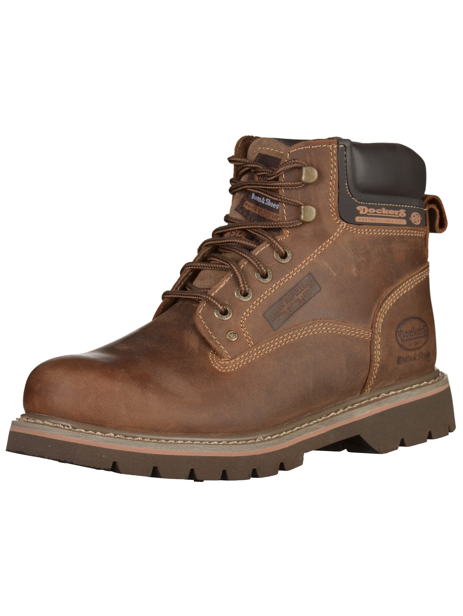 Dockers by Gerli Stiefelette Leder Schnürstiefelette günstig online kaufen