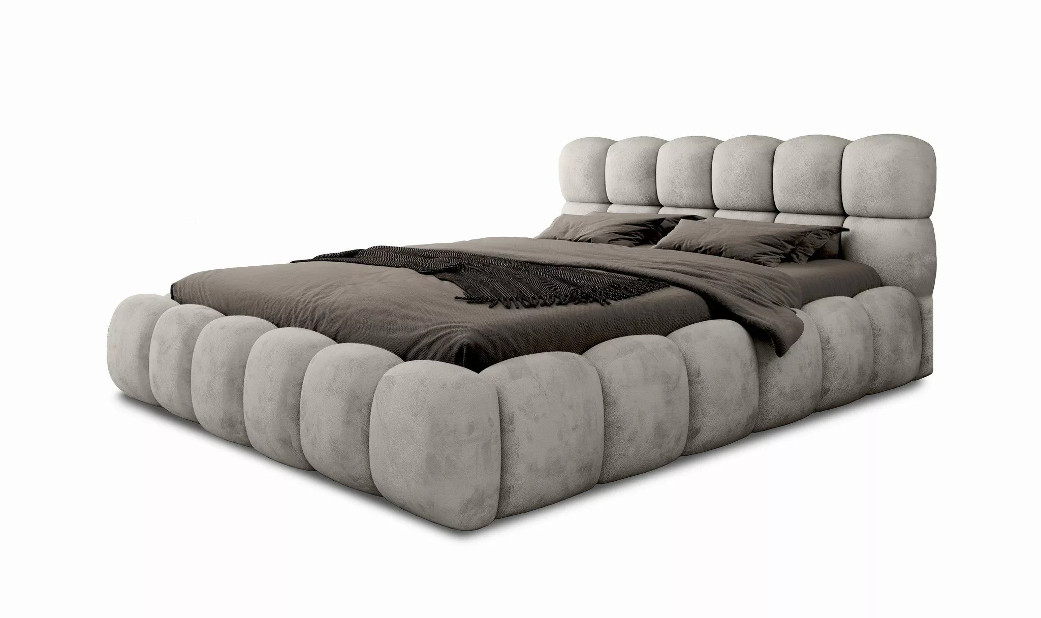 Fun Möbel Polsterbett Schlafzimmerbett Bett AURELIA günstig online kaufen