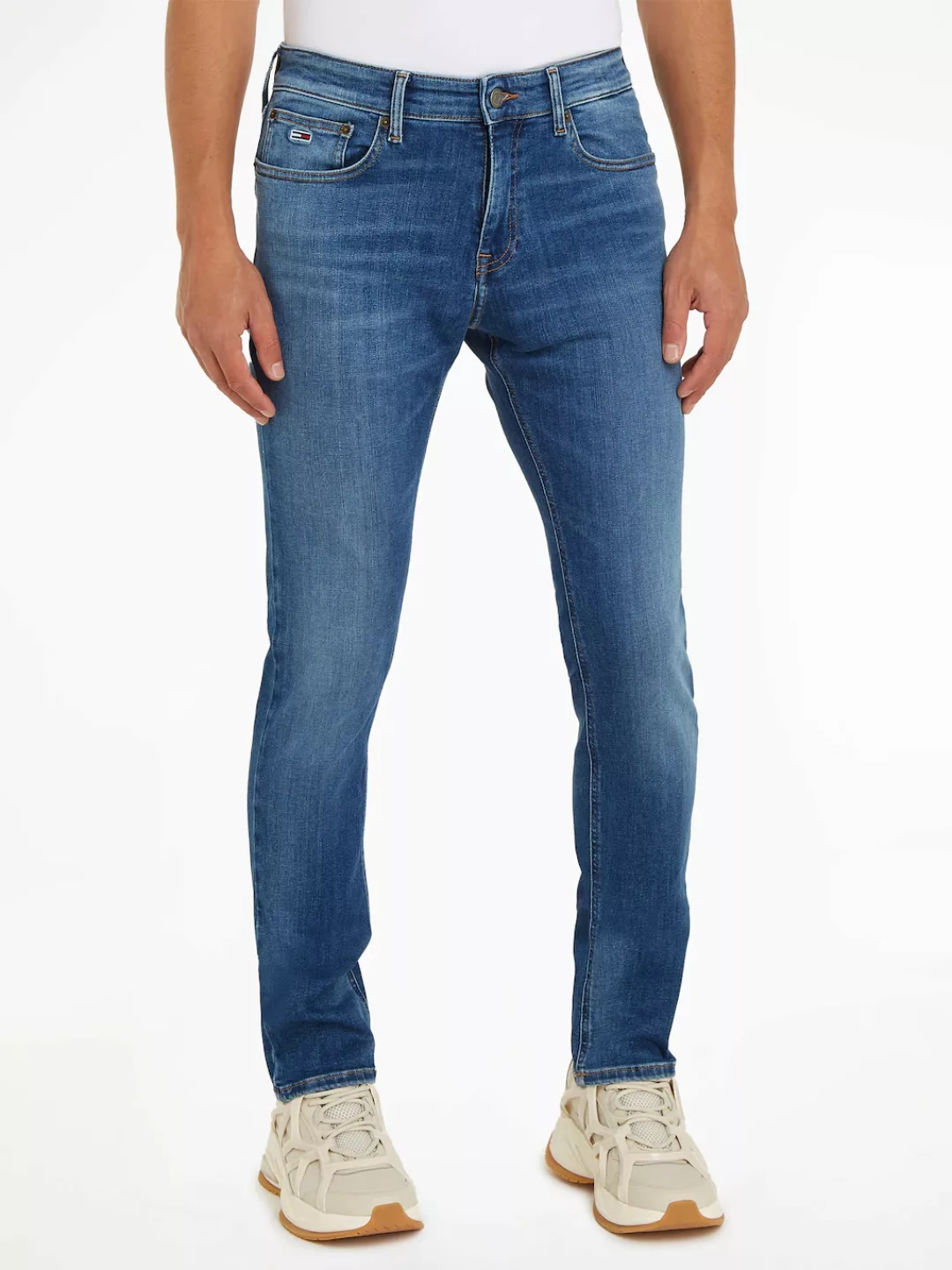 Tommy Jeans Slim-fit-Jeans SCANTON SLIM im 5-Pocket-Style günstig online kaufen