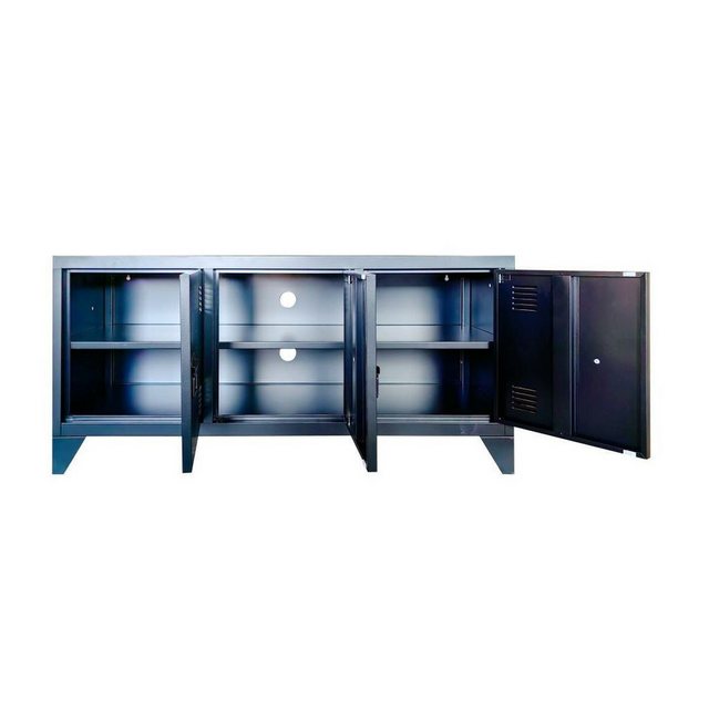 Esprit Home TV-Schrank TV-Möbel Home ESPRIT Schwarz Metall 120 x 40 x 58 cm günstig online kaufen