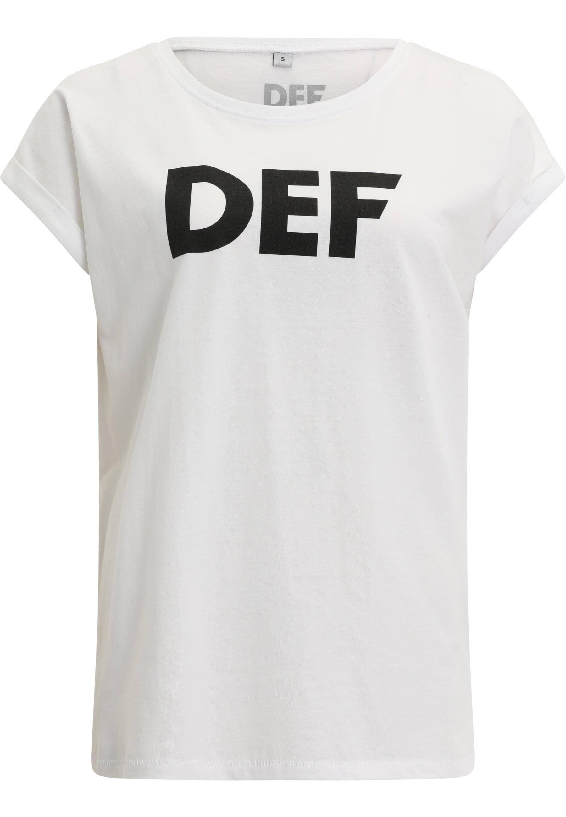 DEF Kurzarmshirt "DEF Damen Sizza T-Shirt" günstig online kaufen