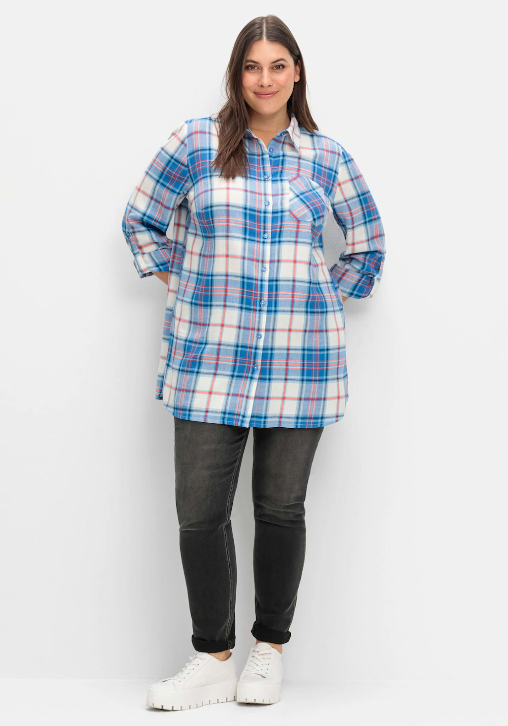 Sheego Longbluse günstig online kaufen