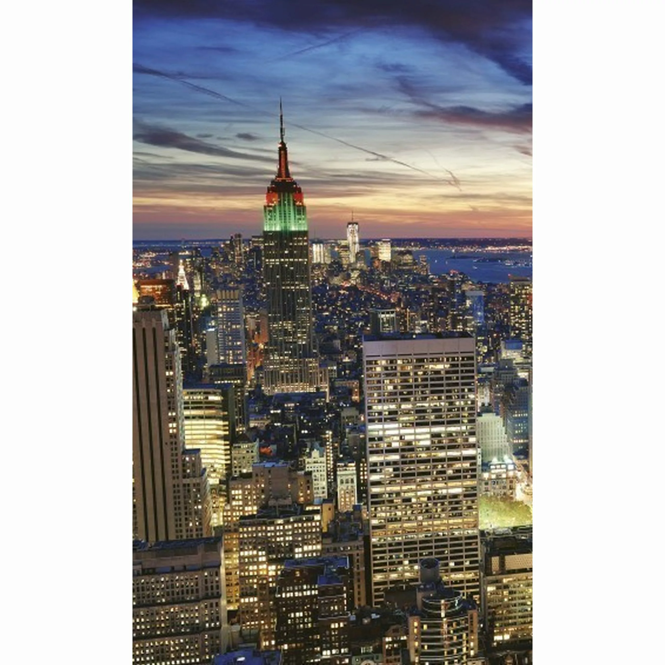 Fototapete NY SKYSCRAPERS | MS-2-0014 | Blau | Digitaldruck auf Vliesträger günstig online kaufen